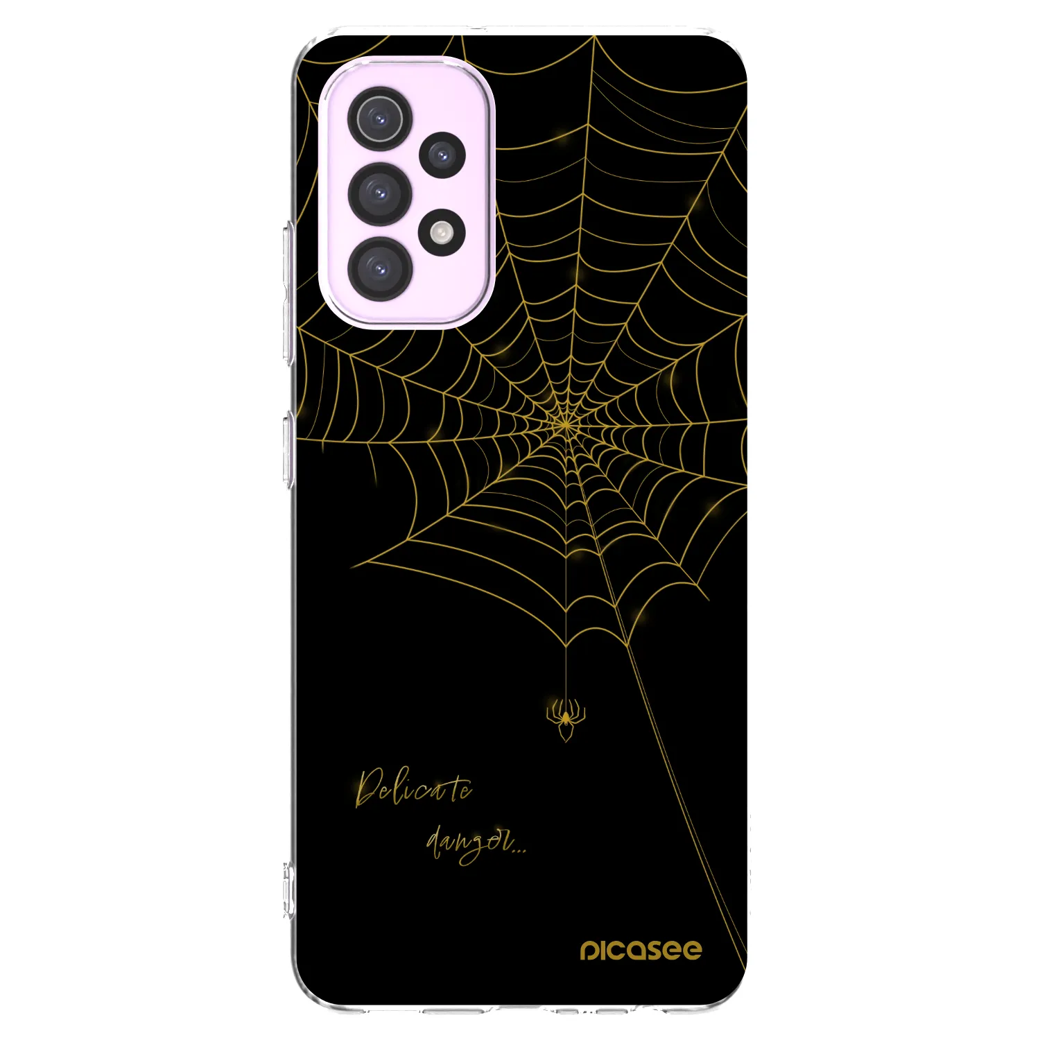 Picasee silikonska prozirna maskica za Samsung Galaxy A32 5G A326B - Delicate danger