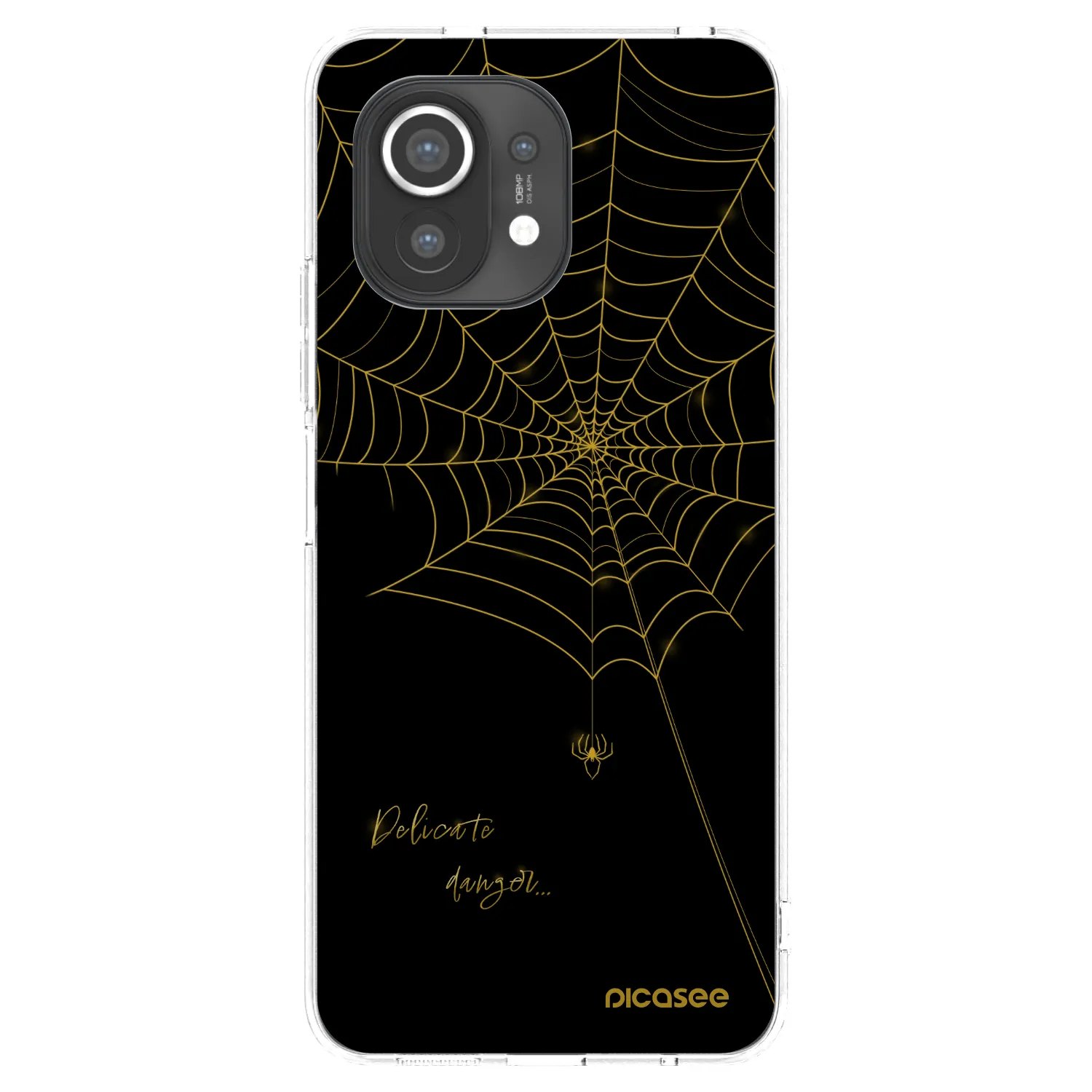 Picasee silikonska prozirna maskica za Xiaomi Mi 11 - Delicate danger