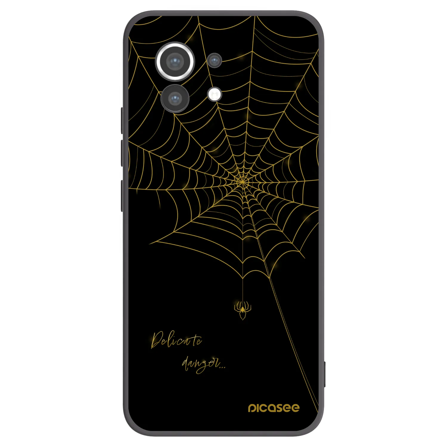 Picasee crna silikonska maskica za Xiaomi Mi 11 - Delicate danger