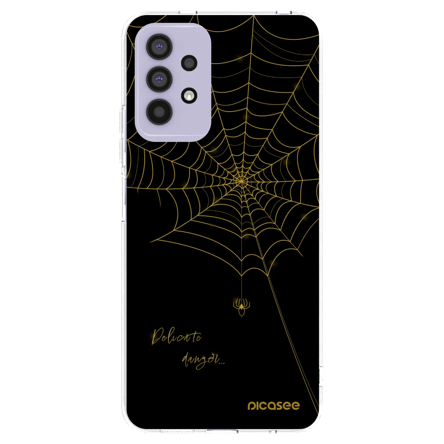 Picasee silikonska prozirna maskica za Samsung Galaxy A32 4G SM-A325F - Delicate danger