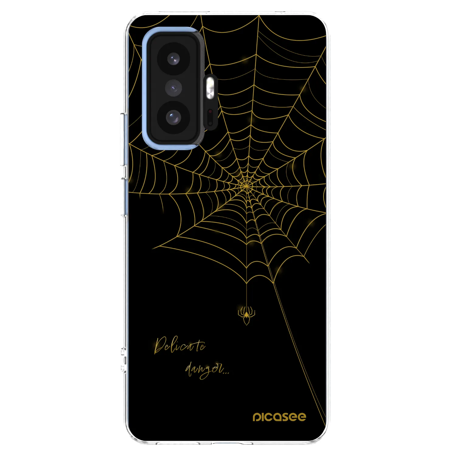 Picasee silikonska prozirna maskica za Xiaomi 11T - Delicate danger