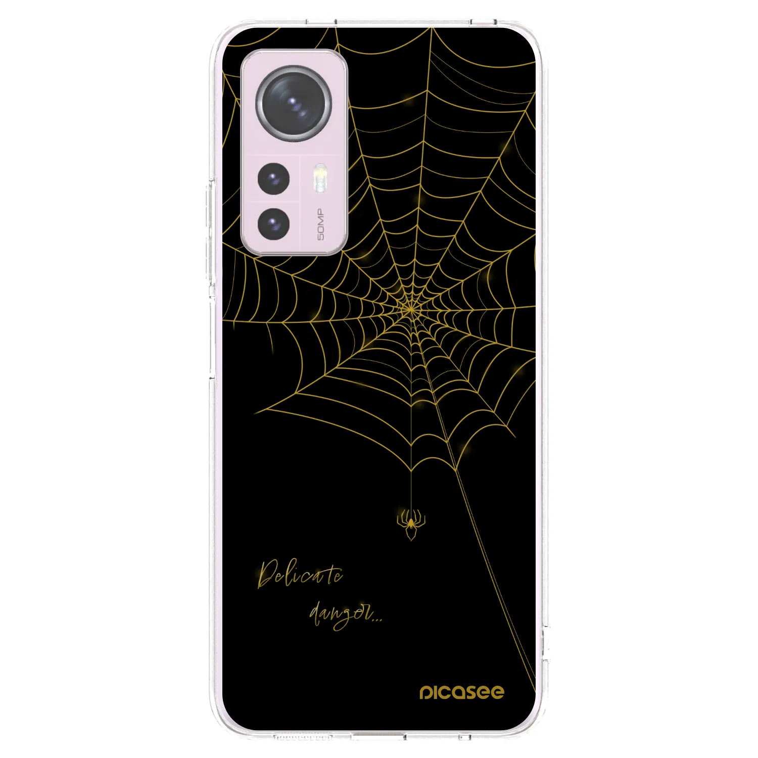 Picasee silikonska prozirna maskica za Xiaomi 12 - Delicate danger