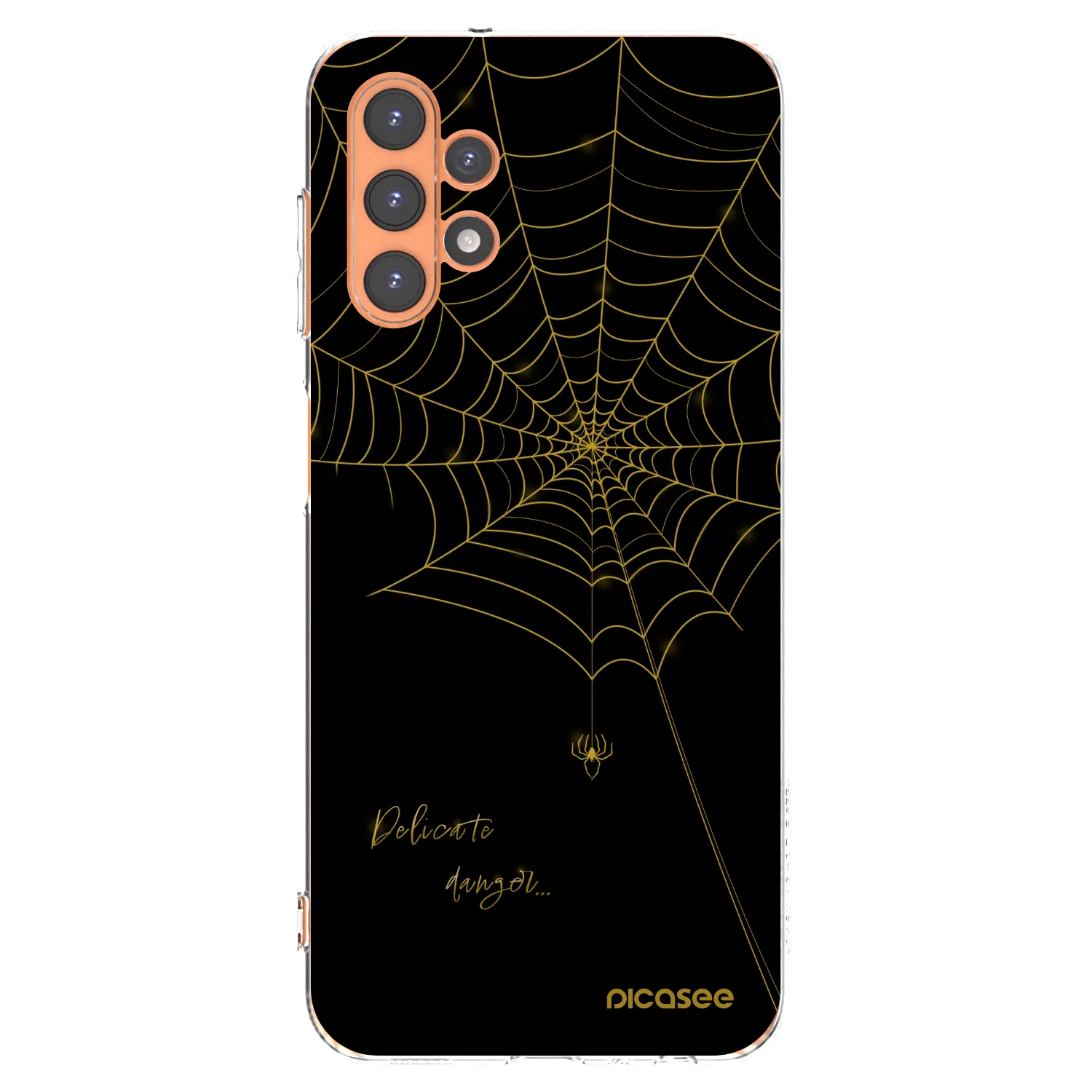 Picasee silikonska prozirna maskica za Samsung Galaxy A13 4G A135 - Delicate danger