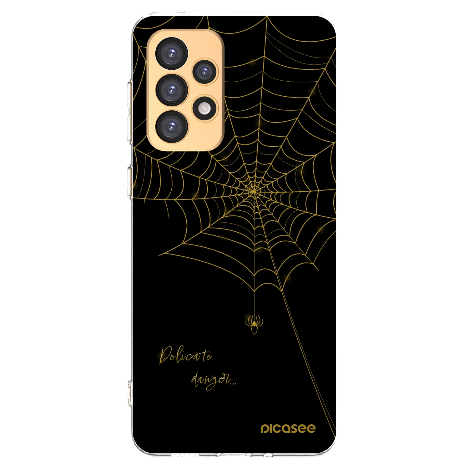 Picasee silikonska prozirna maskica za Samsung Galaxy A33 5G A336 - Delicate danger