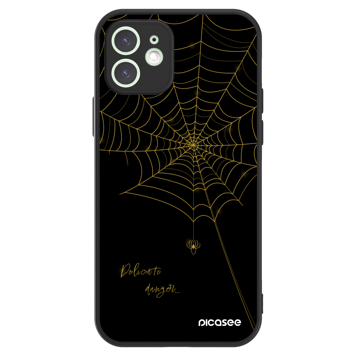 Picasee ULTIMATE CASE MagSafe za Apple iPhone 12 - Delicate danger
