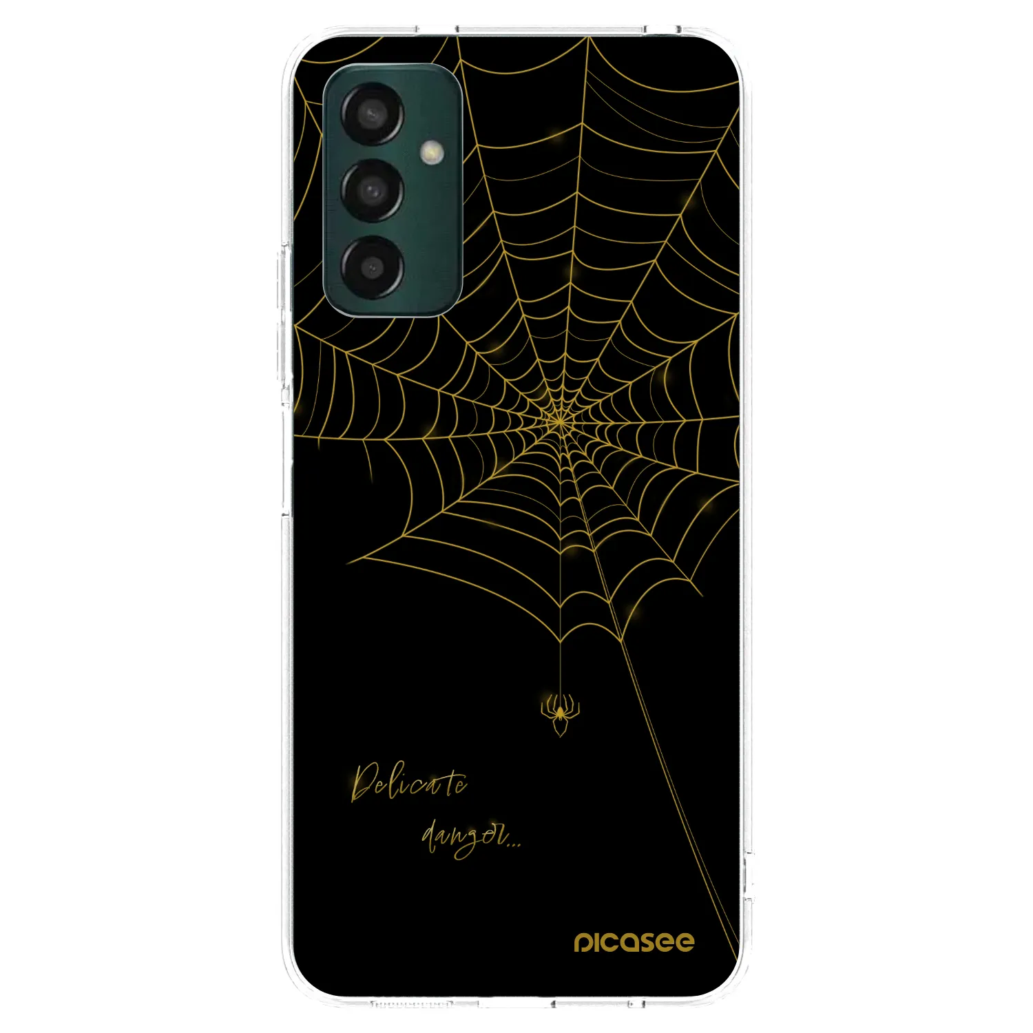 Picasee silikonska prozirna maskica za Samsung Galaxy M23 5G - Delicate danger