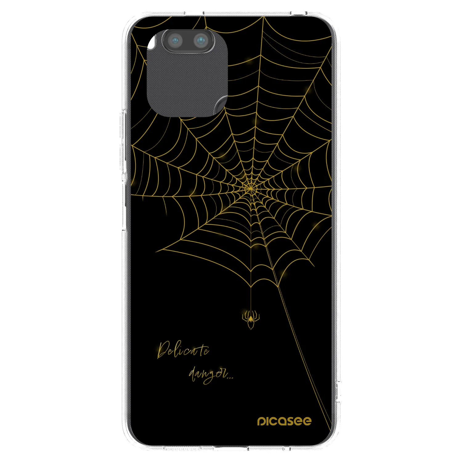 Picasee silikonska prozirna maskica za Xiaomi Redmi A1 - Delicate danger
