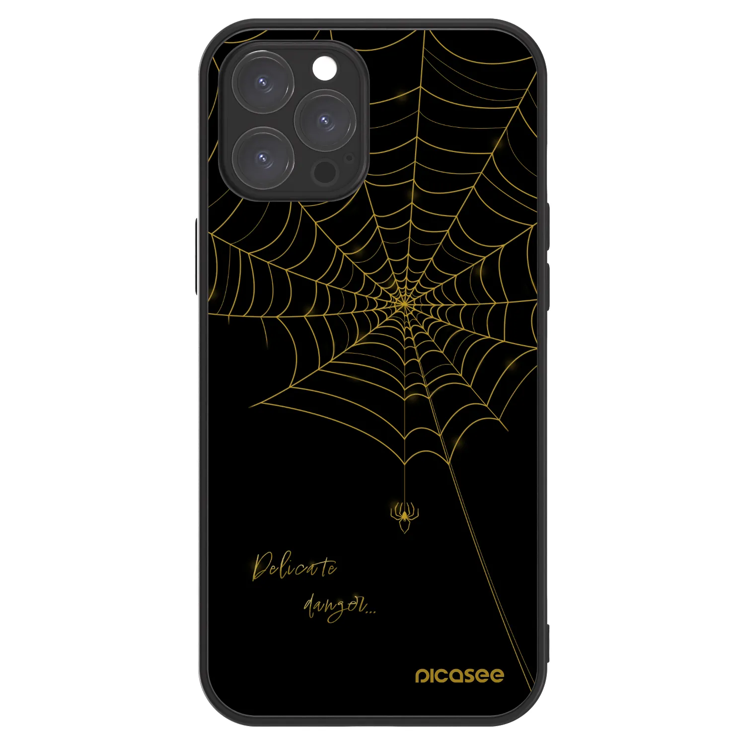 Picasee ULTIMATE CASE MagSafe za Apple iPhone 12 Pro Max - Delicate danger