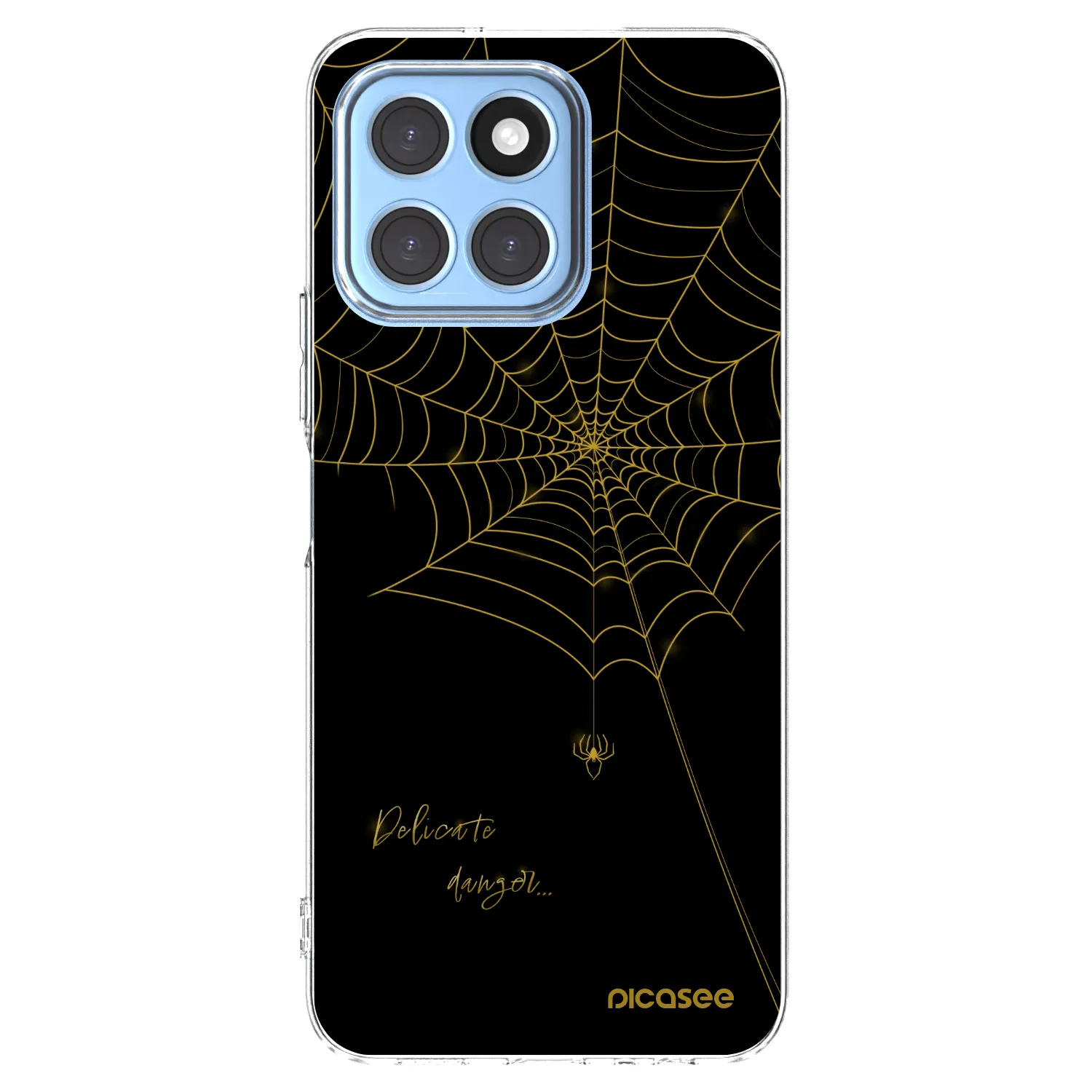 Picasee silikonska prozirna maskica za Honor X6 - Delicate danger