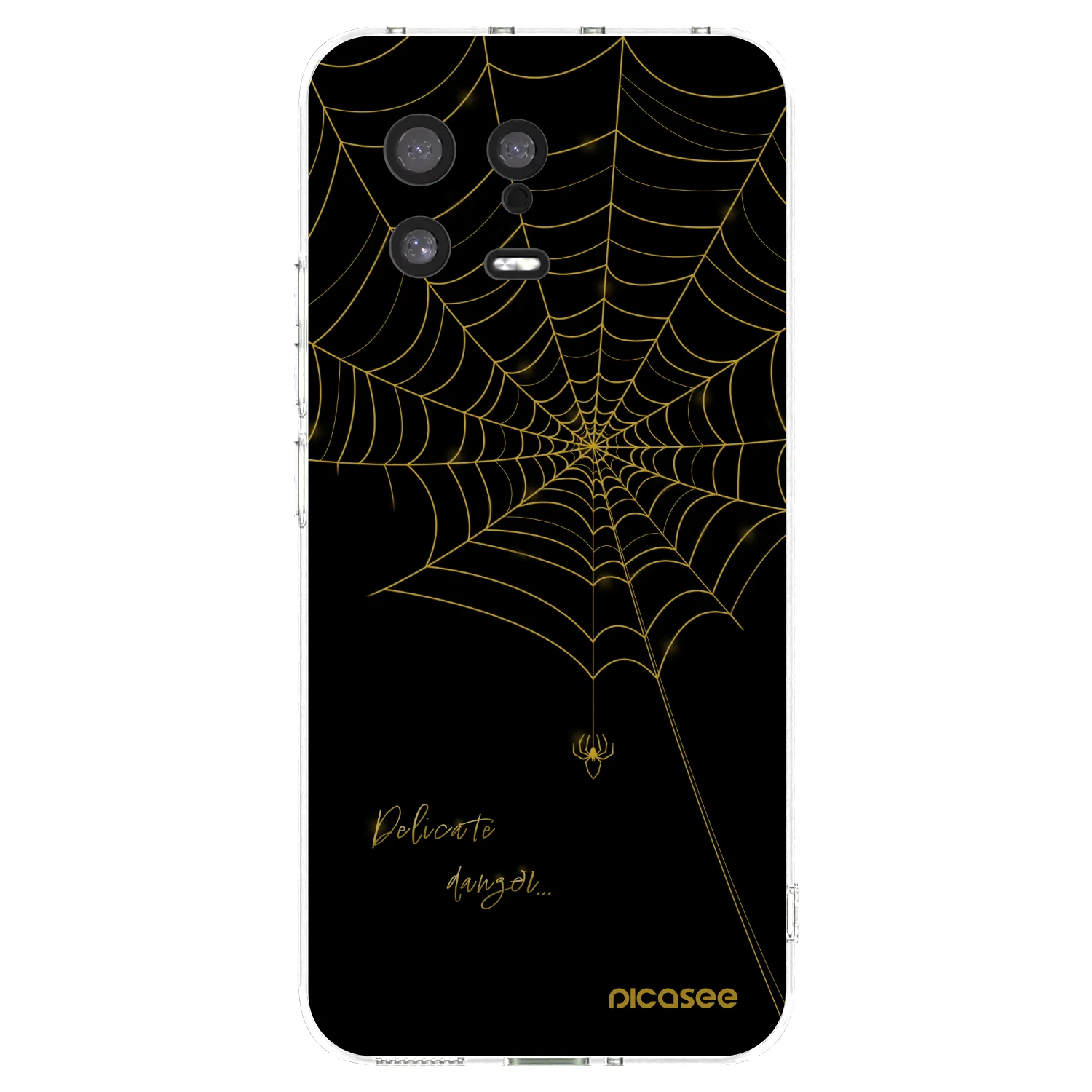 Picasee silikonska prozirna maskica za Xiaomi 13 - Delicate danger