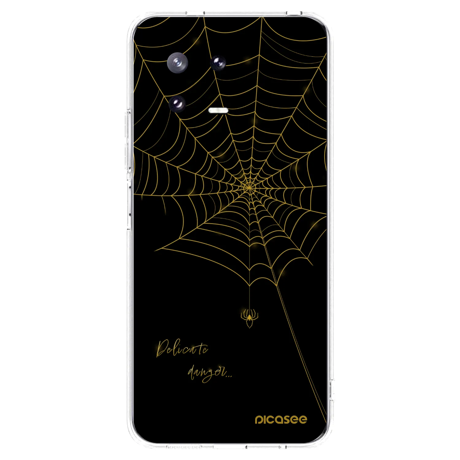 Picasee silikonska prozirna maskica za Xiaomi 13 Pro - Delicate danger