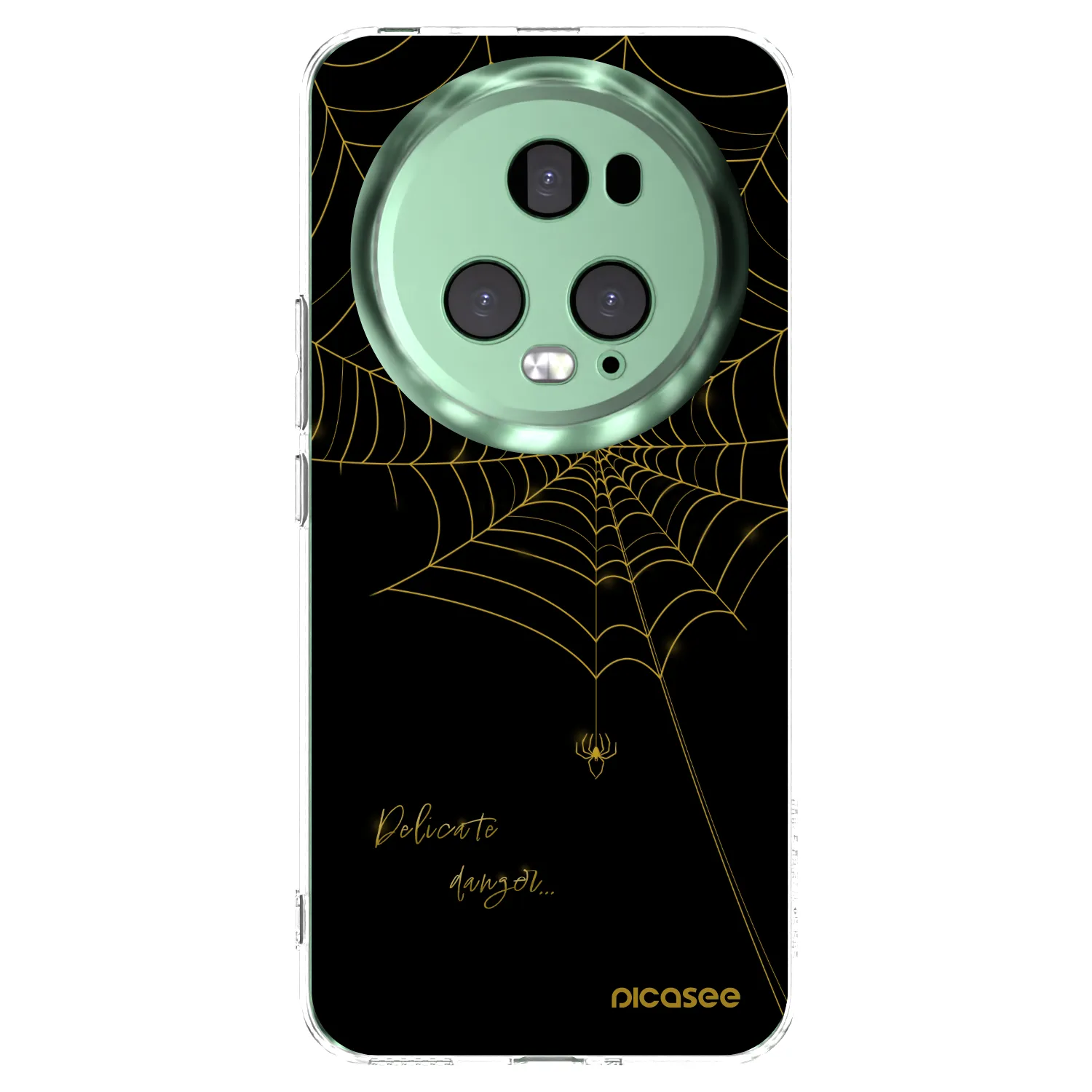 Picasee silikonska prozirna maskica za Honor Magic5 Pro - Delicate danger