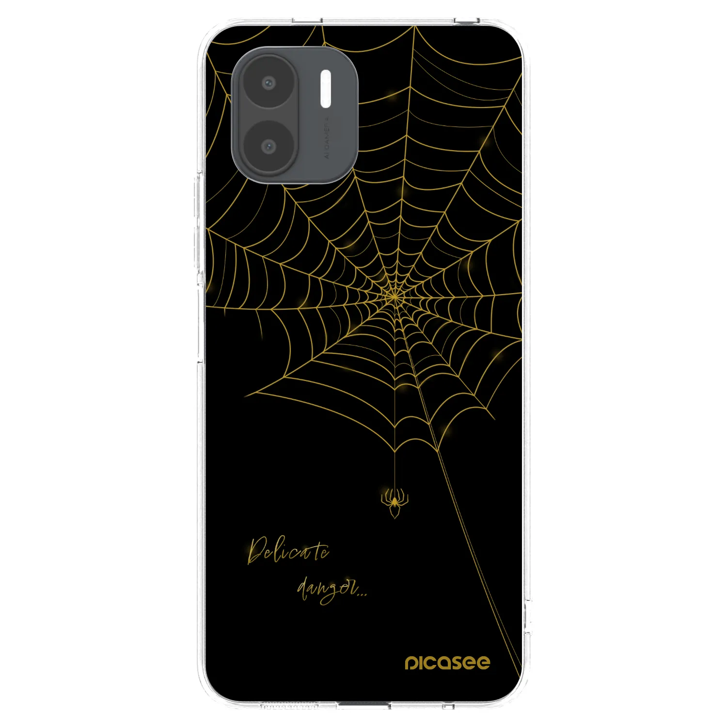 Picasee silikonska prozirna maskica za Xiaomi Redmi A2 - Delicate danger
