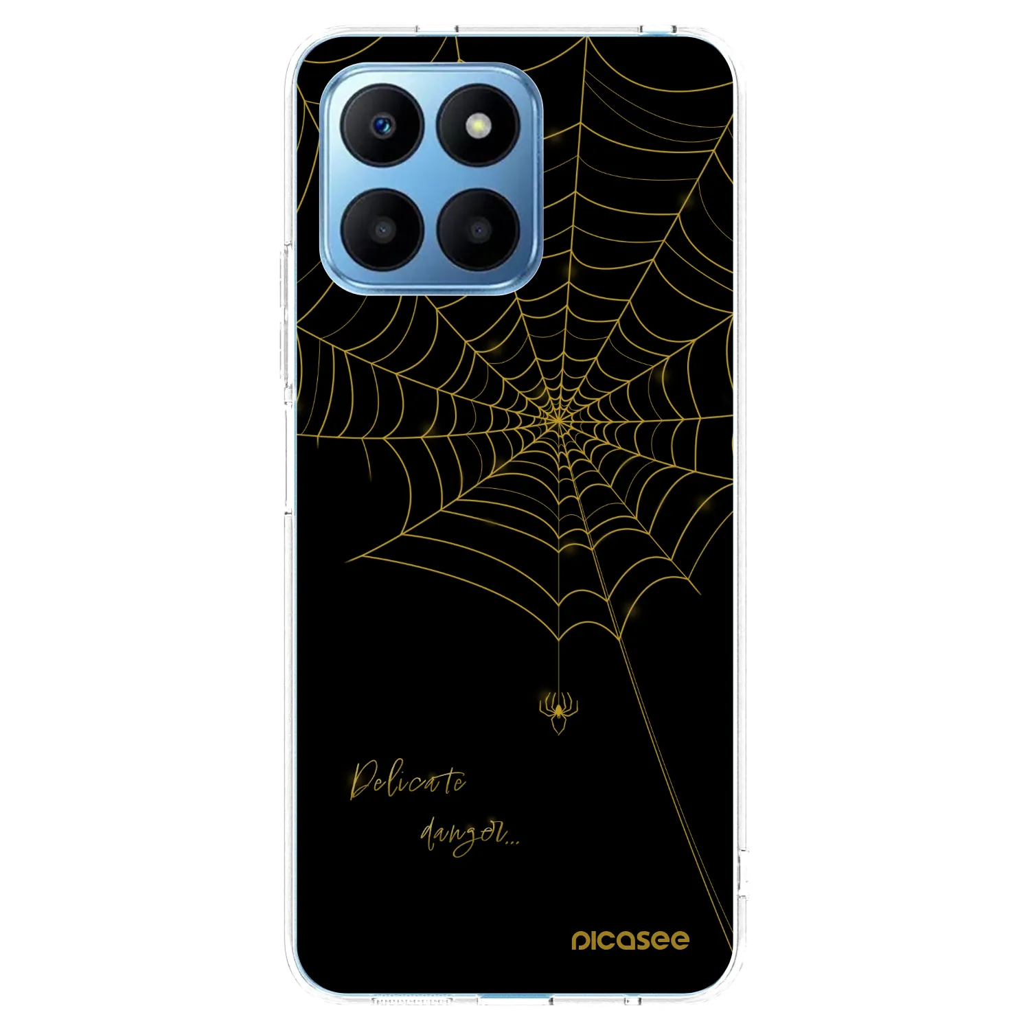 Picasee silikonska prozirna maskica za Honor 70 Lite - Delicate danger