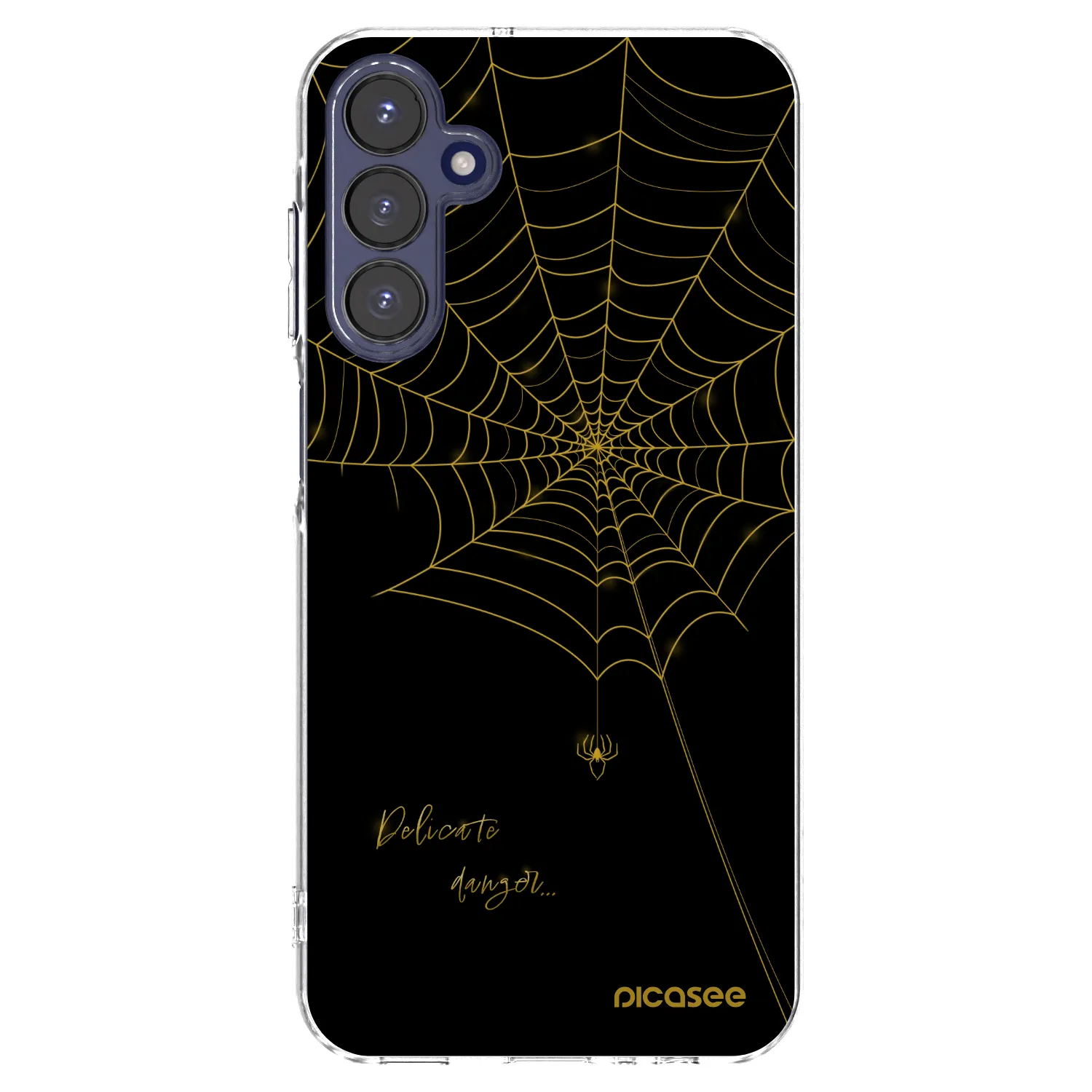Picasee silikonska prozirna maskica za Samsung Galaxy A15 A155F 4G - Delicate danger