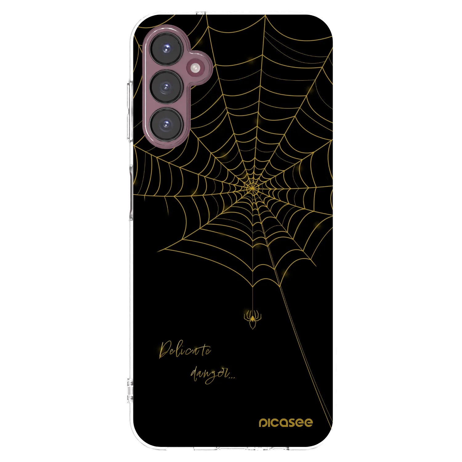 Picasee silikonska prozirna maskica za Samsung Galaxy A05s A057G - Delicate danger