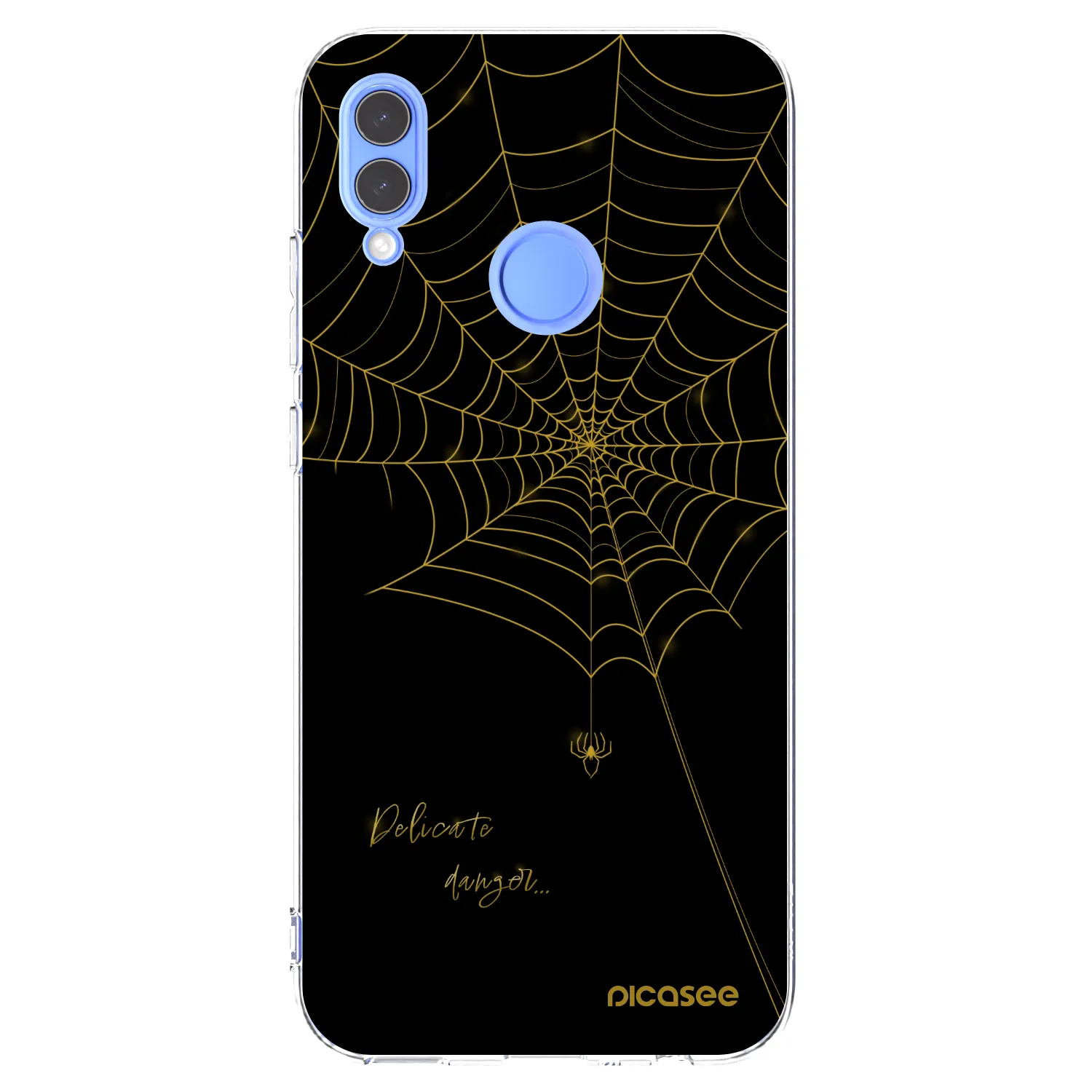 Picasee silikonska prozirna maskica za Huawei P Smart 2019 - Delicate danger