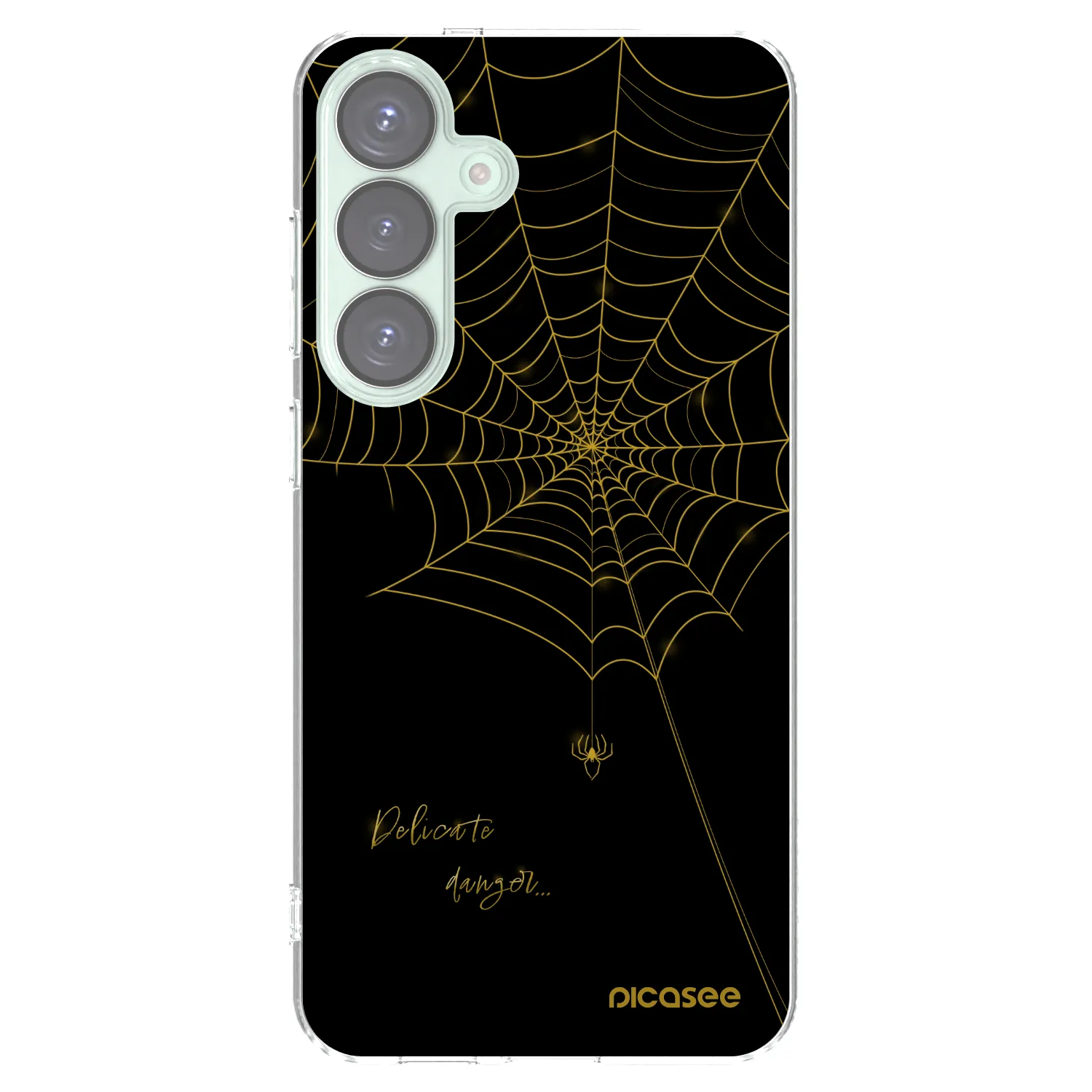 Picasee silikonska prozirna maskica za Samsung Galaxy S25+ 5G - Delicate danger