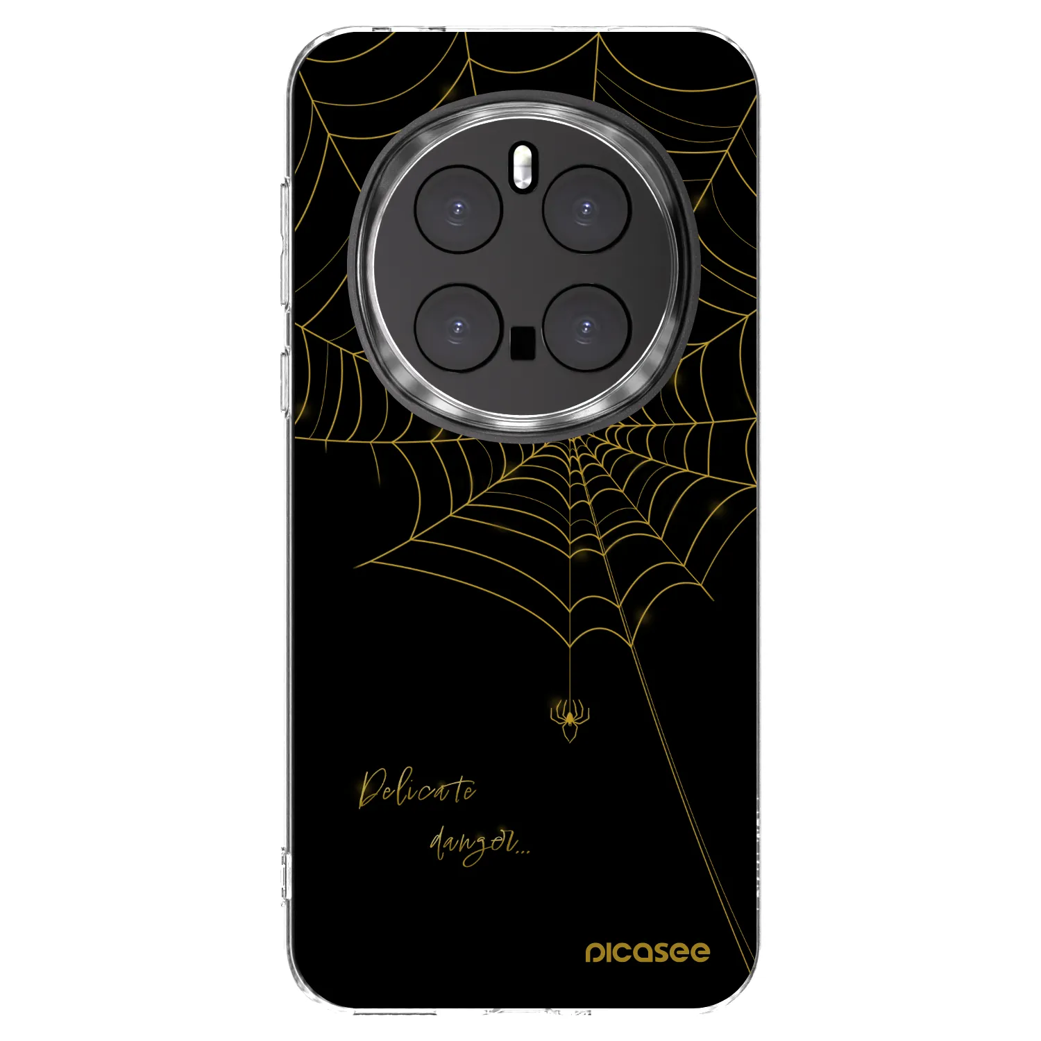 Picasee silikonska prozirna maskica za Honor Magic7 Pro 5G - Delicate danger