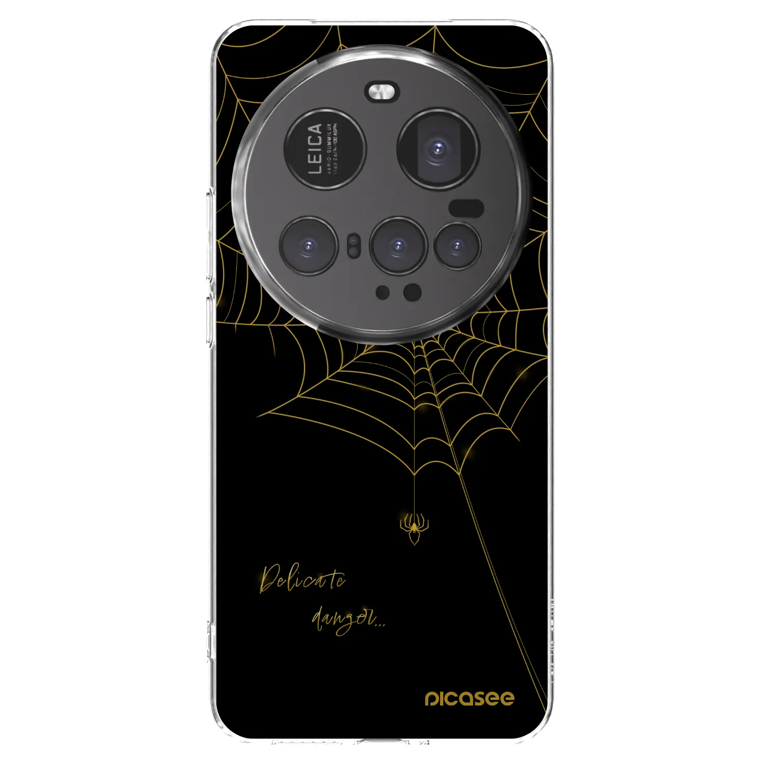 Picasee silikonska prozirna maskica za Xiaomi 15 Ultra - Delicate danger