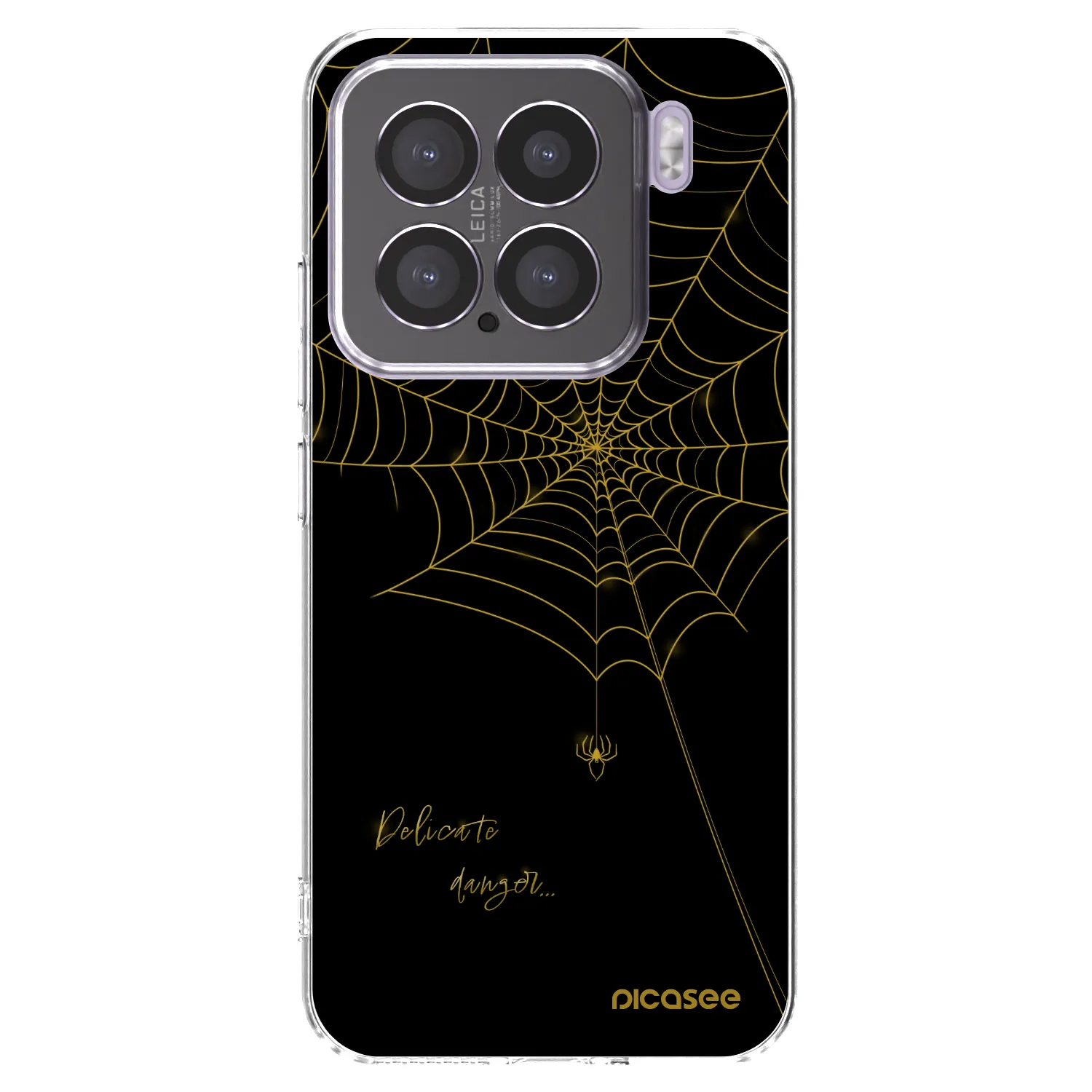 Picasee silikonska prozirna maskica za Xiaomi 15 - Delicate danger