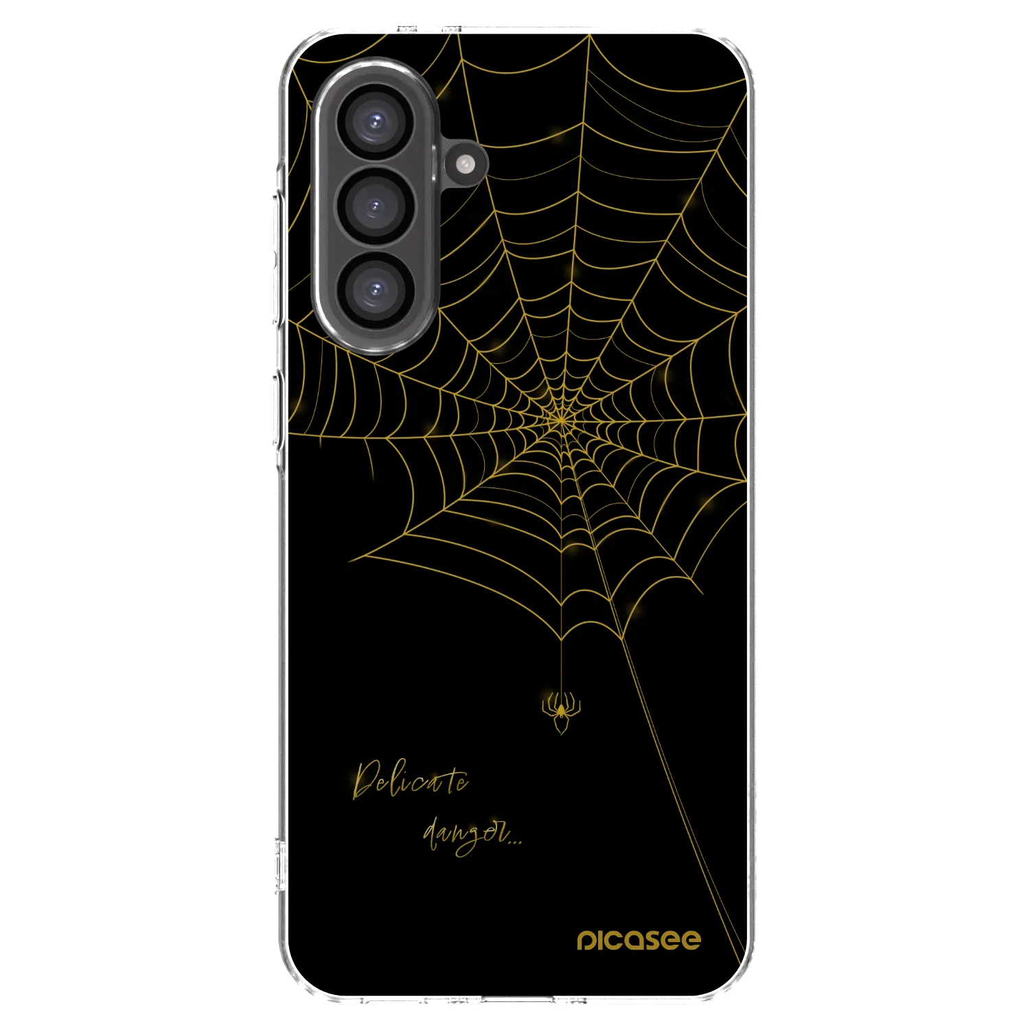 Picasee silikonska prozirna maskica za Samsung Galaxy A36 5G - Delicate danger