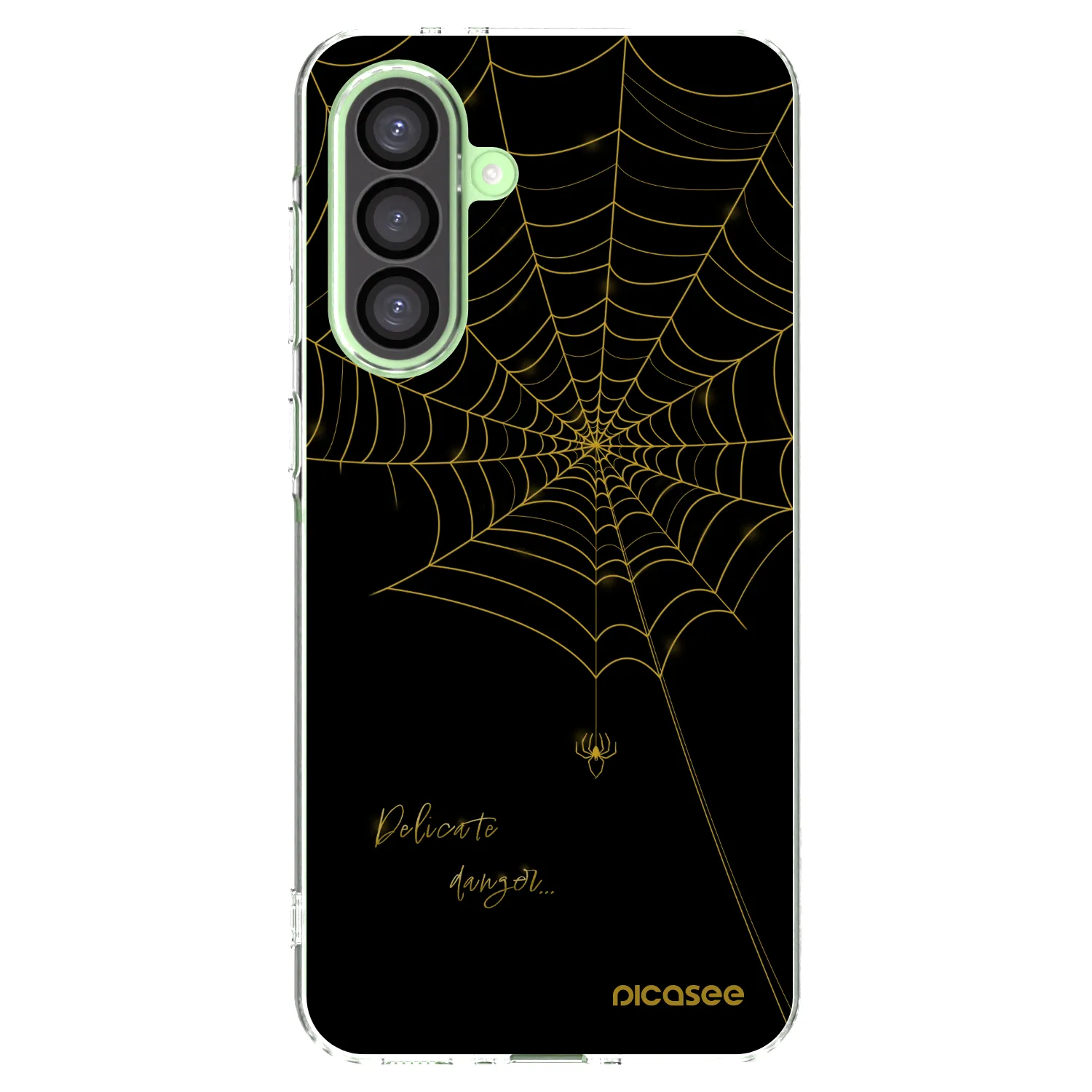 Picasee silikonska prozirna maskica za Samsung Galaxy A26 5G A266B - Delicate danger