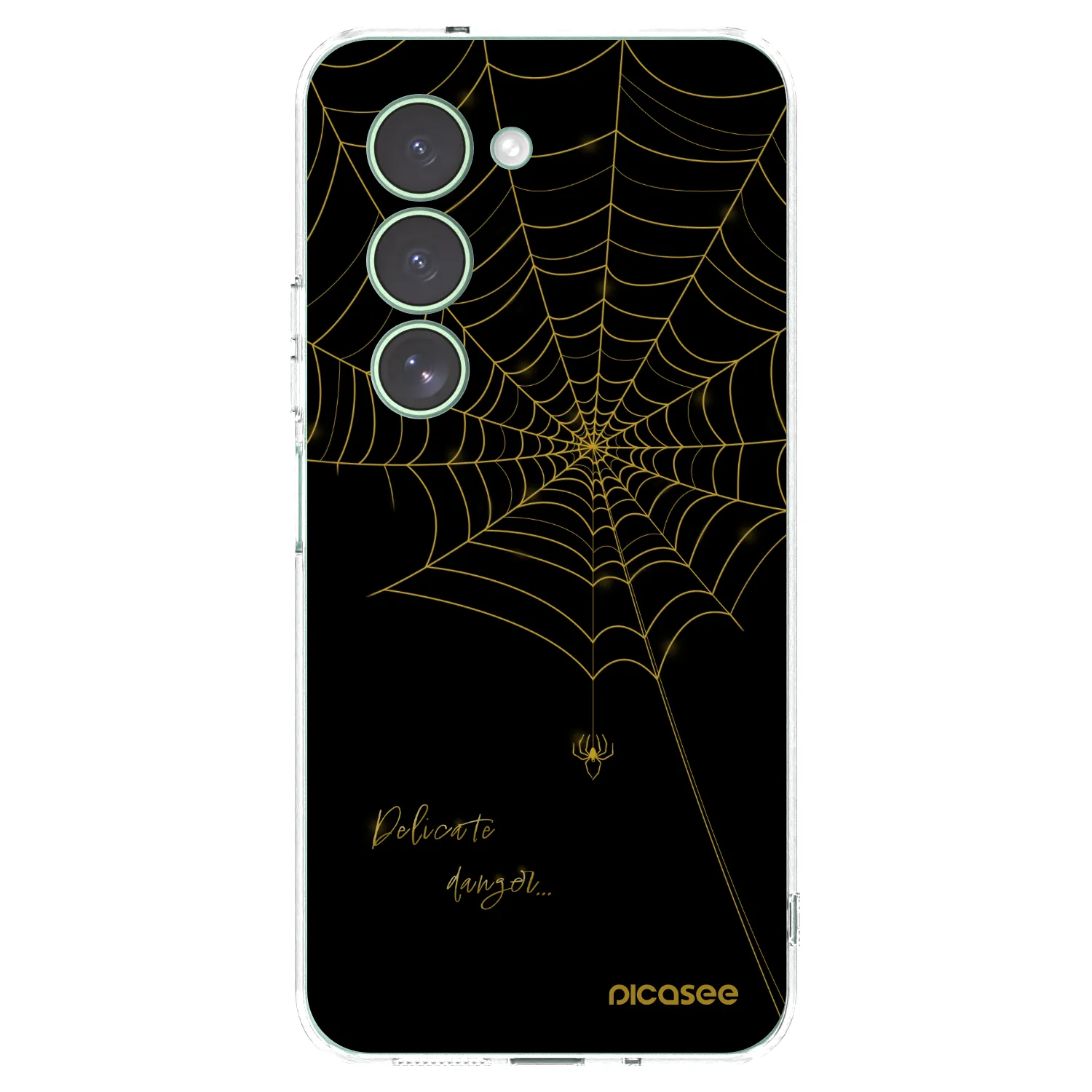 Picasee silikonska prozirna maskica za Xiaomi Redmi 15 5G - Delicate danger
