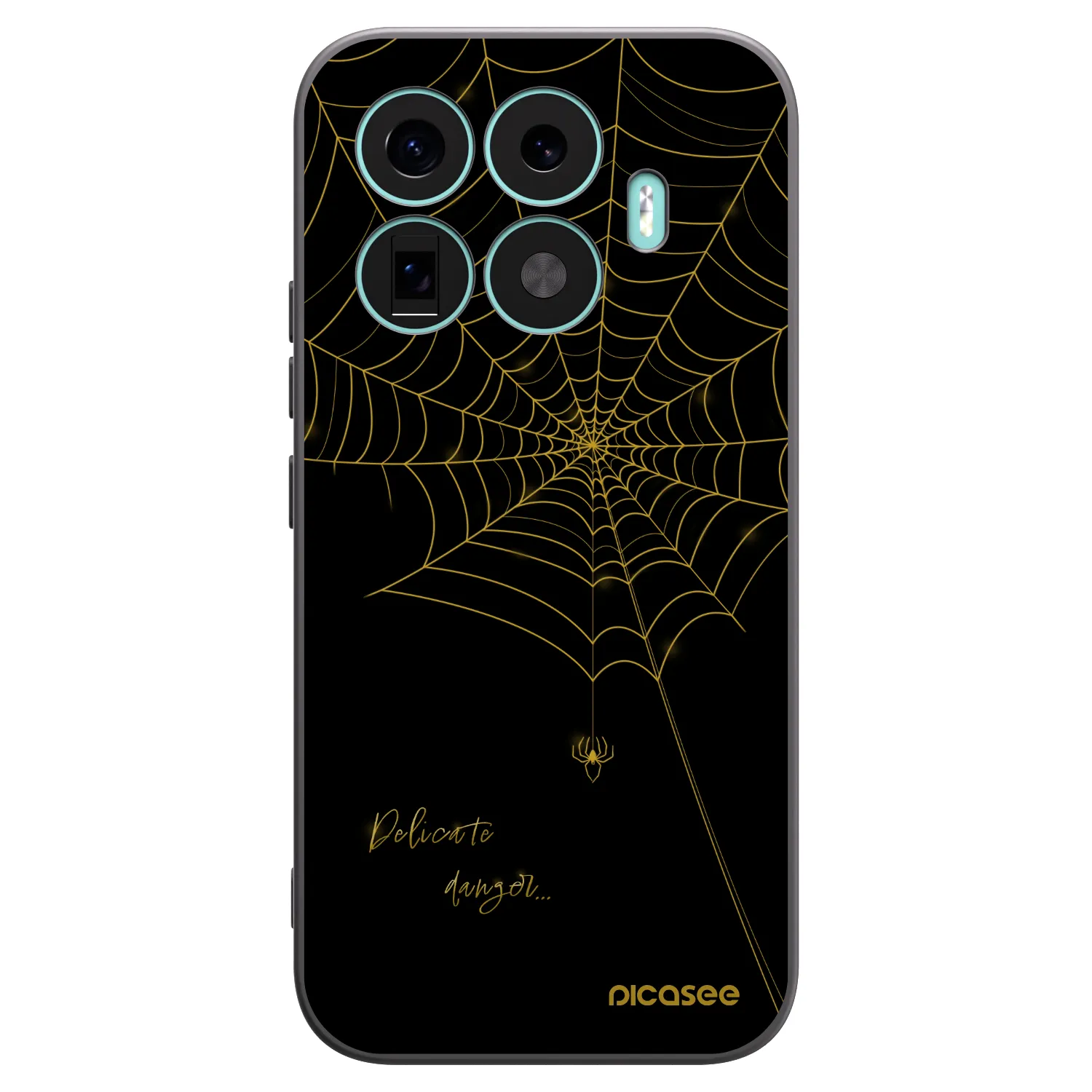 Picasee crna silikonska maskica za Xiaomi 17T - Delicate danger