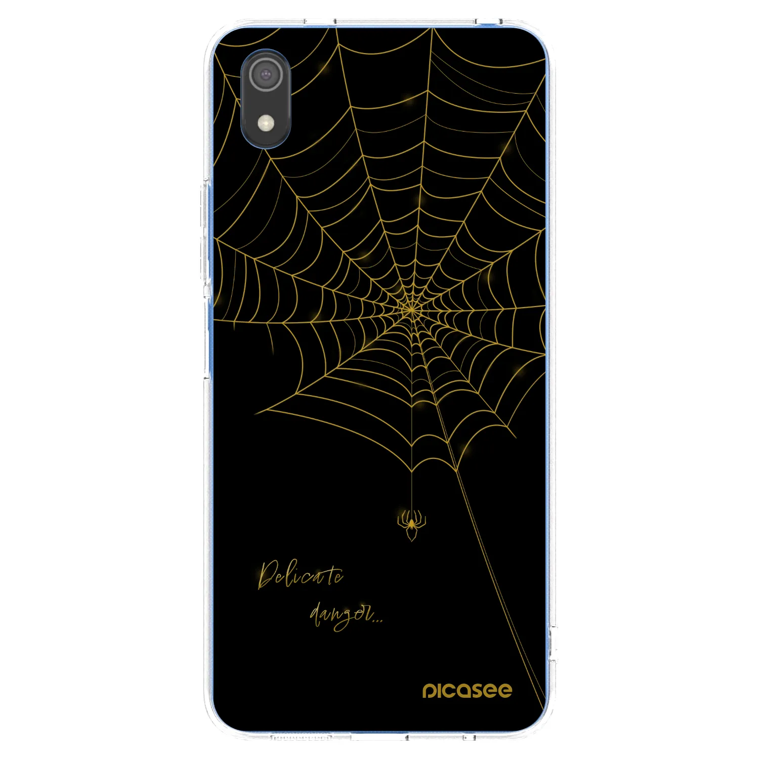 Picasee silikonska prozirna maskica za Xiaomi Redmi 7A - Delicate danger