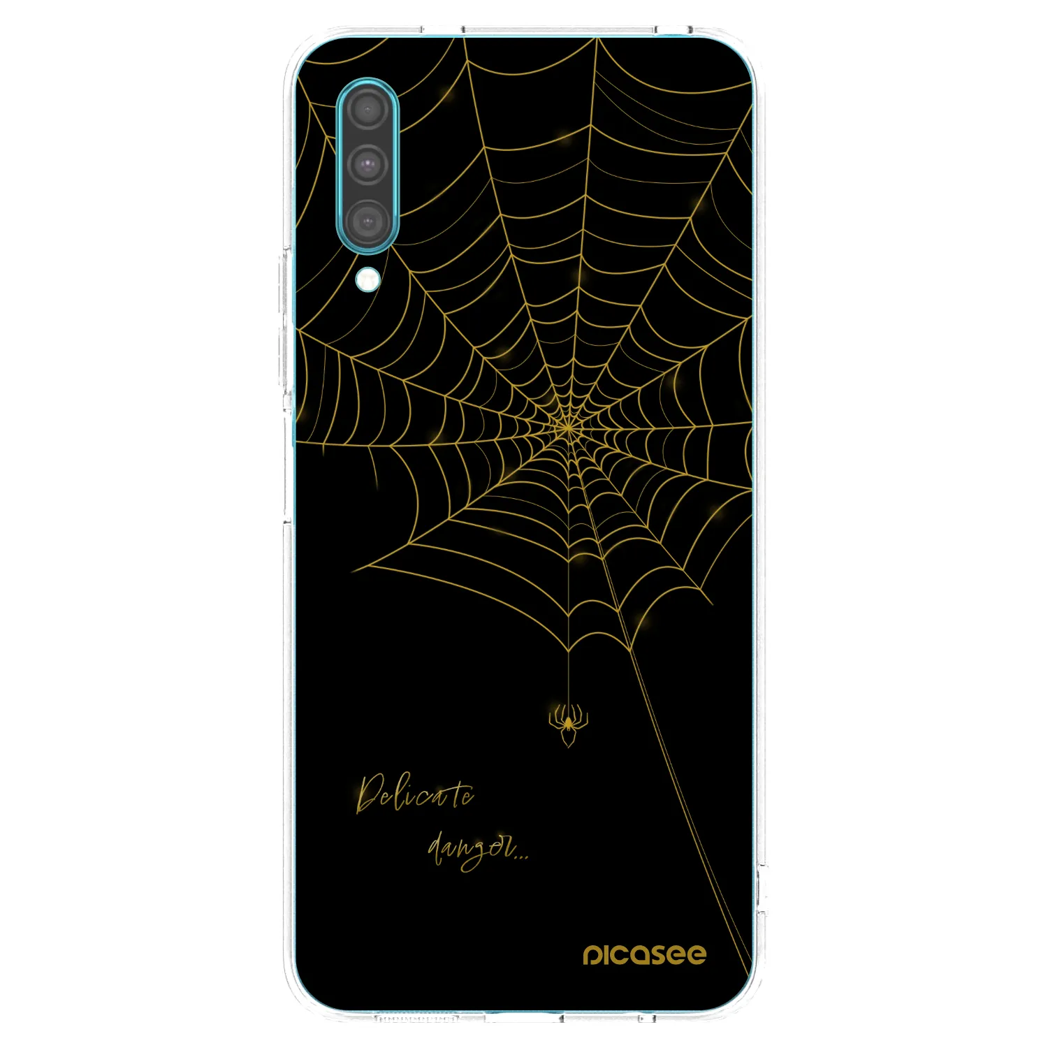 Picasee silikonska prozirna maskica za Samsung Galaxy A30s A307F - Delicate danger