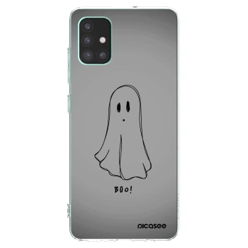 Picasee silikonska prozirna maskica za Samsung Galaxy M51 M515F - Ghost