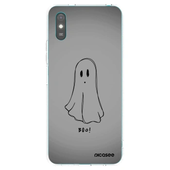 Picasee silikonska prozirna maskica za Xiaomi Redmi 9AT - Ghost