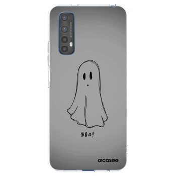 Picasee silikonska prozirna maskica za Realme 7 - Ghost