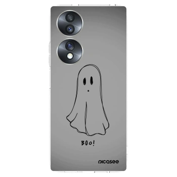 Picasee silikonska prozirna maskica za Honor 70 - Ghost