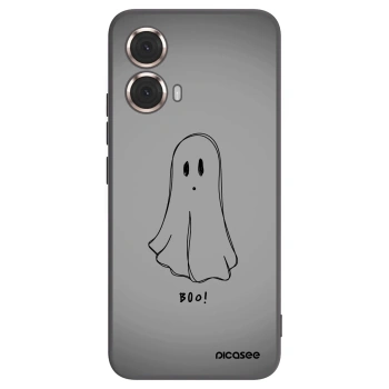 Picasee crna silikonska maskica za Motorola Moto G85 - Ghost