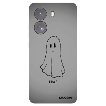 Picasee crna silikonska maskica za Xiaomi Poco X7 - Ghost