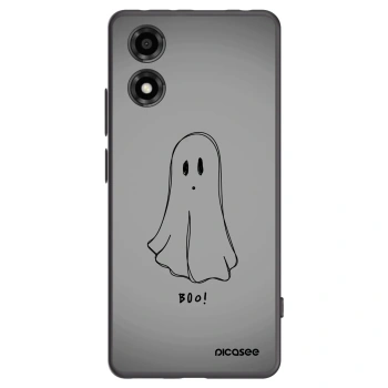 Picasee crna silikonska maskica za Motorola Moto E14 - Ghost