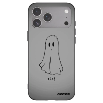 Picasee crna silikonska maskica za Apple iPhone 18 Pro Max - Ghost