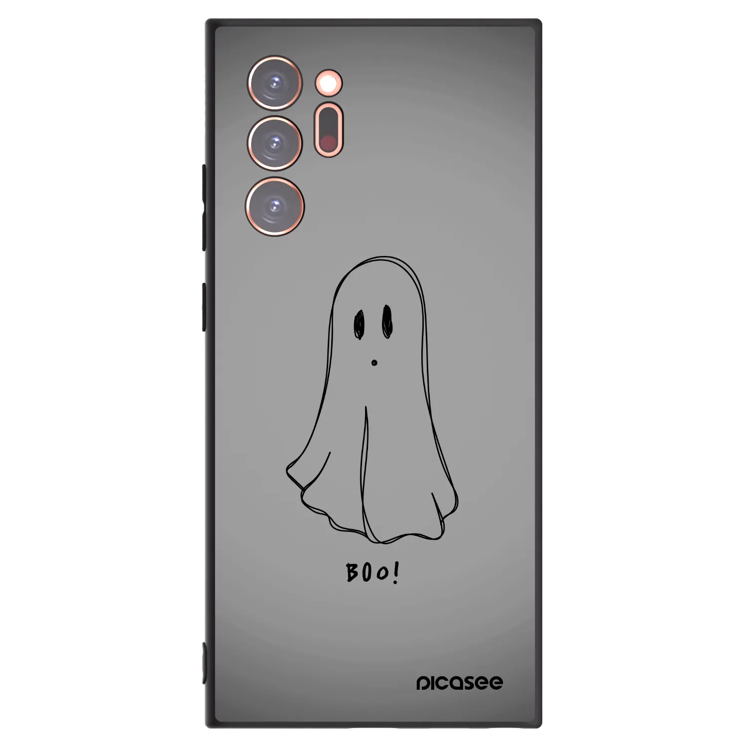 Picasee crna silikonska maskica za Samsung Galaxy Note 20 Ultra - Ghost