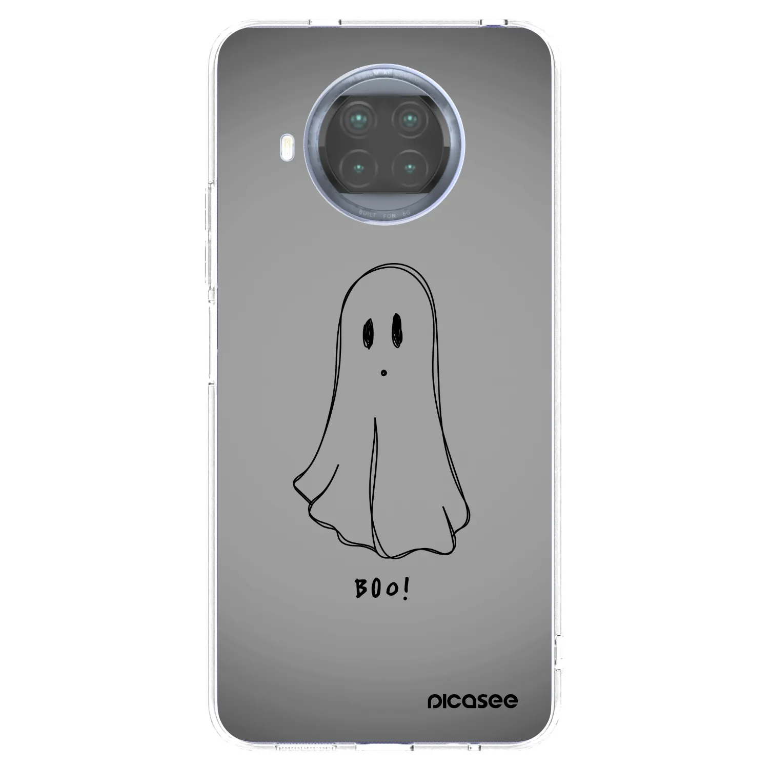 Picasee silikonska prozirna maskica za Xiaomi Mi 10T Lite - Ghost