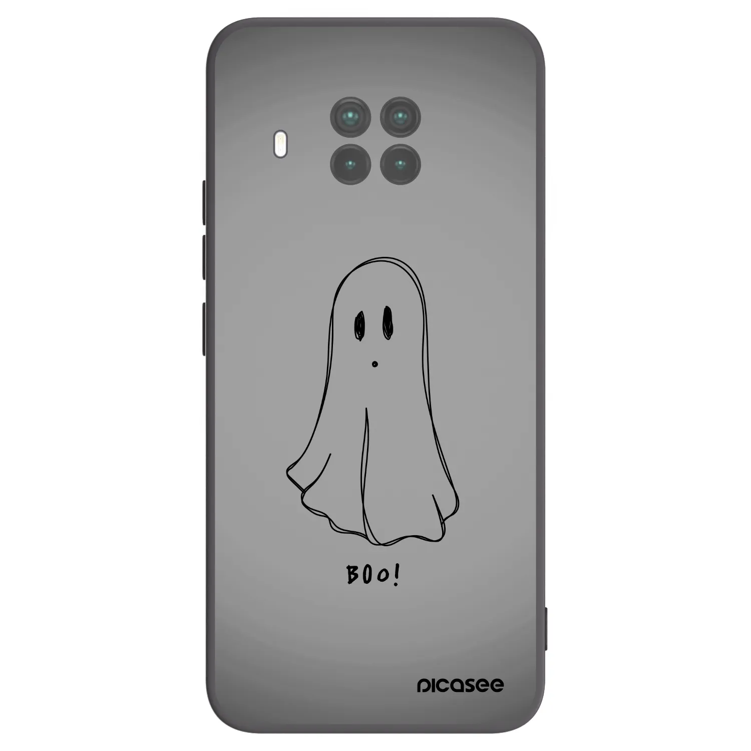 Picasee crna silikonska maskica za Xiaomi Mi 10T Lite - Ghost