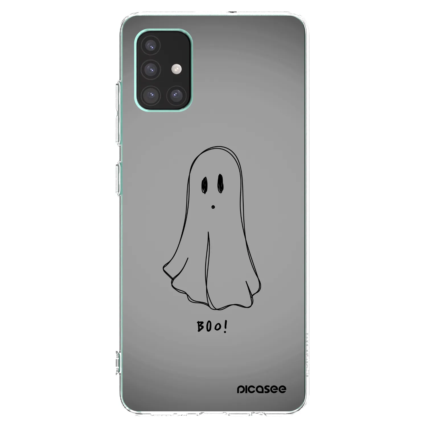 Picasee silikonska prozirna maskica za Samsung Galaxy M51 M515F - Ghost