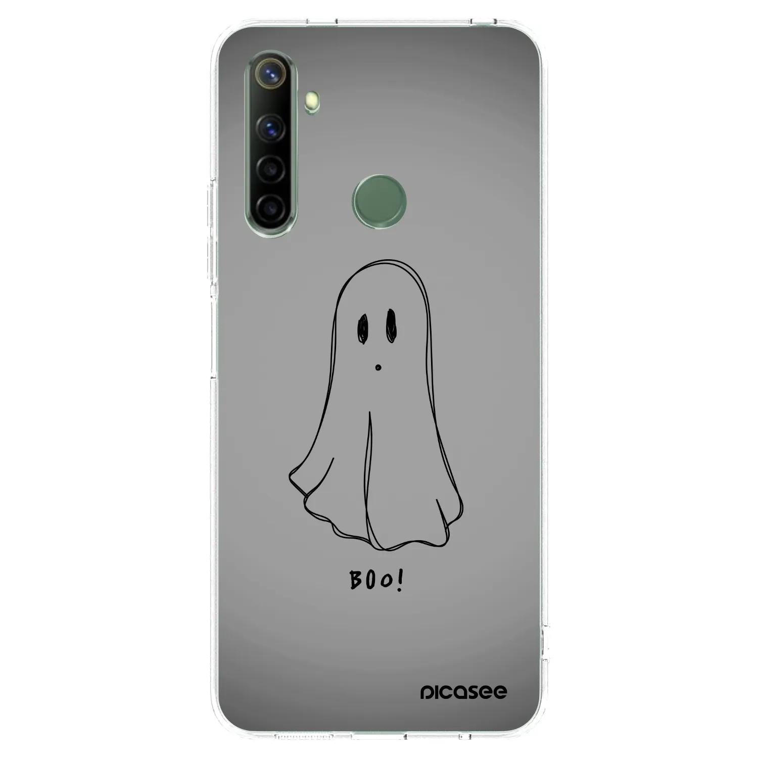Picasee silikonska prozirna maskica za Realme 6i - Ghost