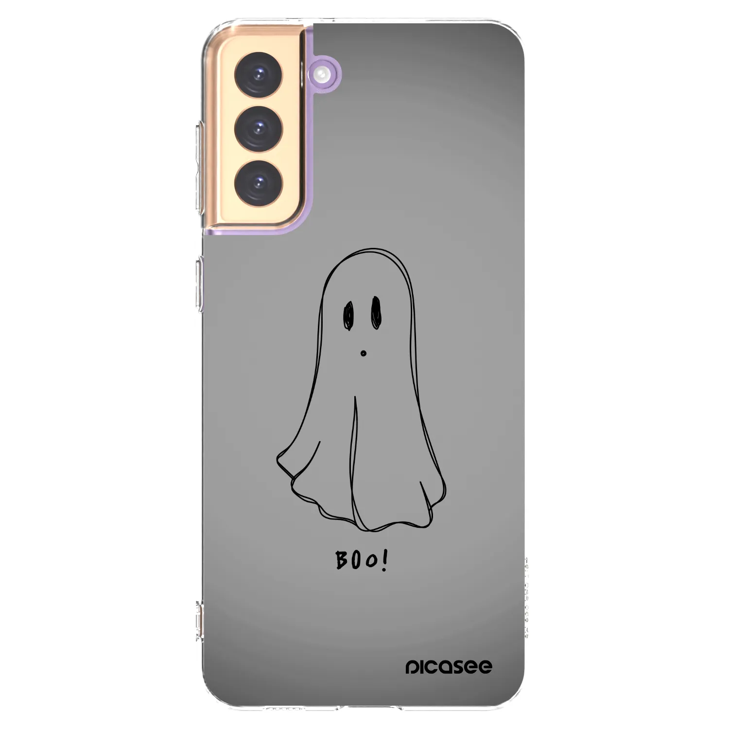 Picasee silikonska prozirna maskica za Samsung Galaxy S21+ 5G G996F - Ghost