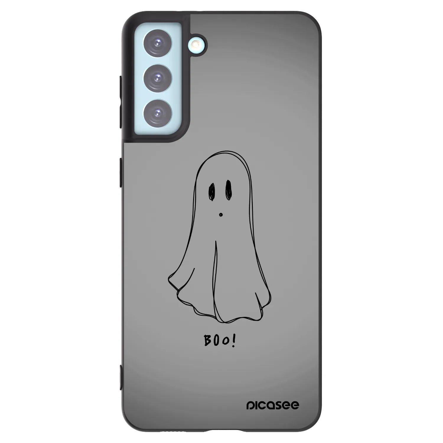 Picasee crna silikonska maskica za Samsung Galaxy S21+ 5G G996F - Ghost
