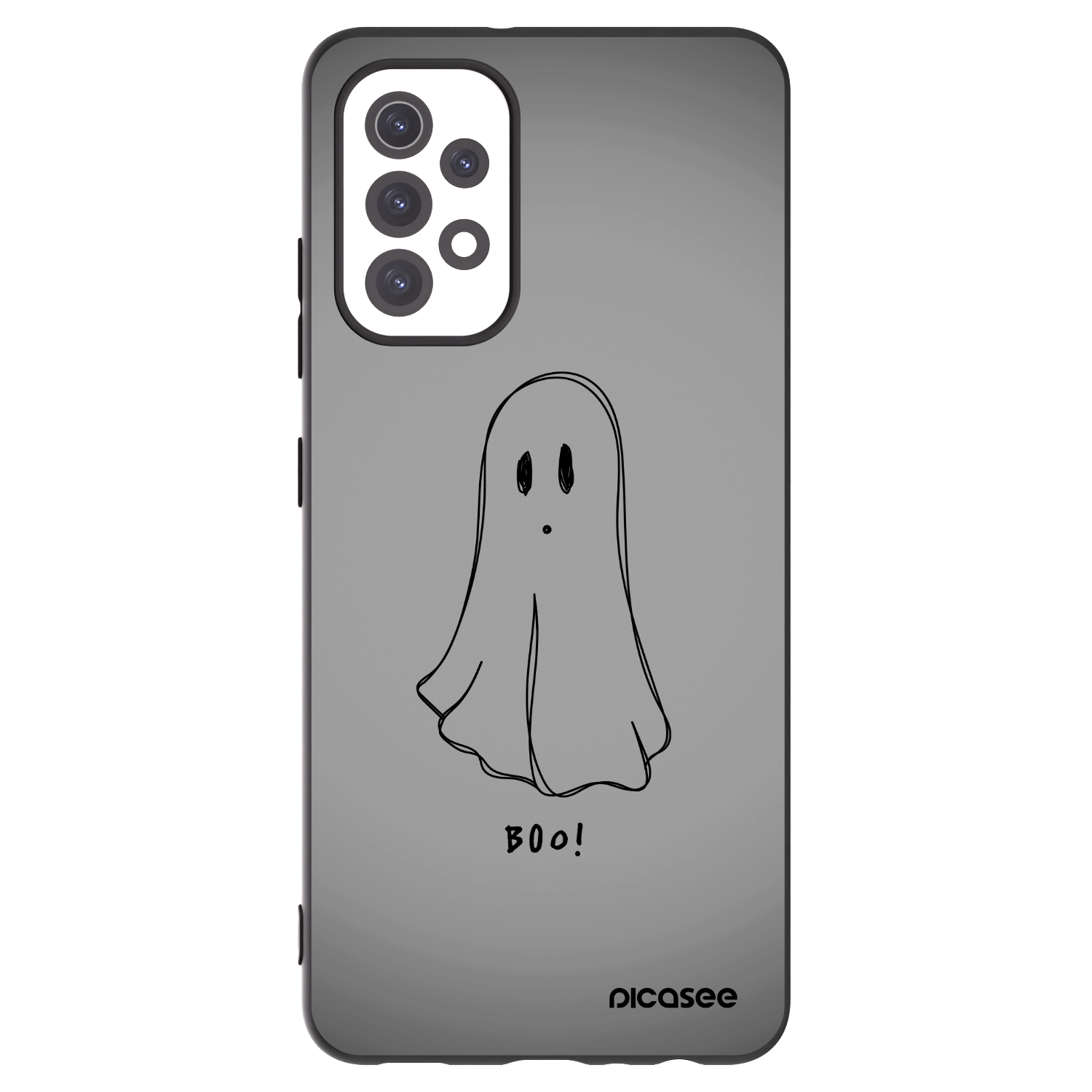 Picasee crna silikonska maskica za Samsung Galaxy A32 5G A326B - Ghost