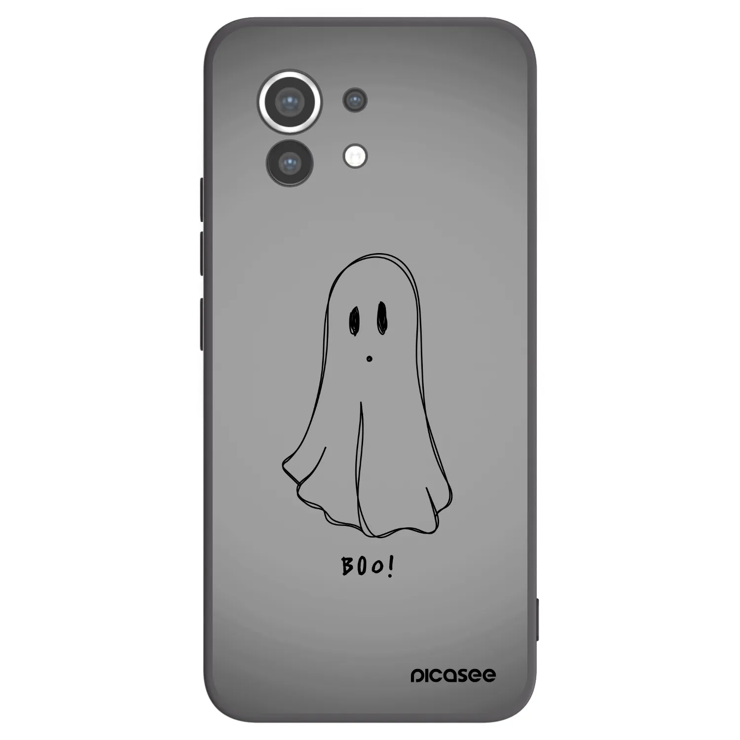 Picasee crna silikonska maskica za Xiaomi Mi 11 - Ghost