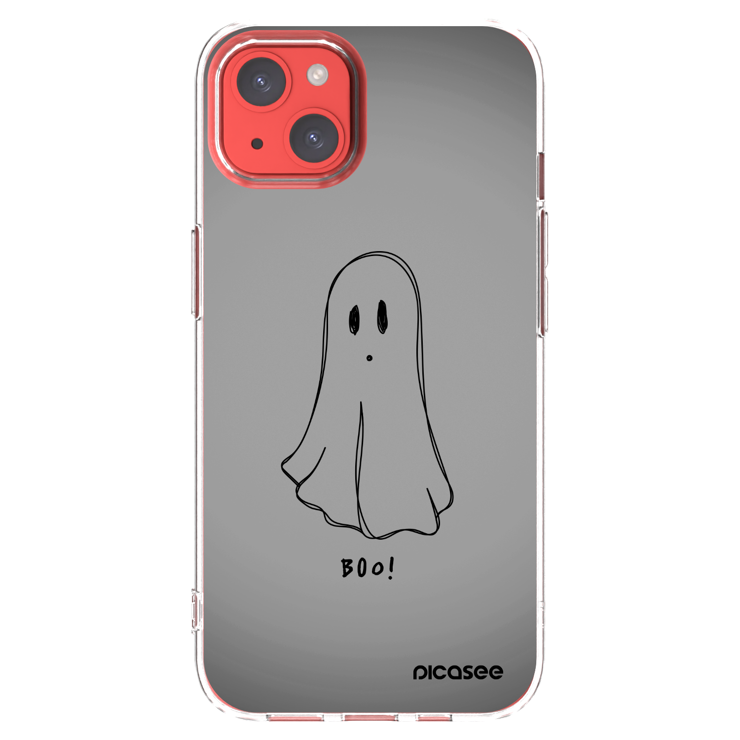 Picasee silikonska prozirna maskica za Apple iPhone 13 - Ghost