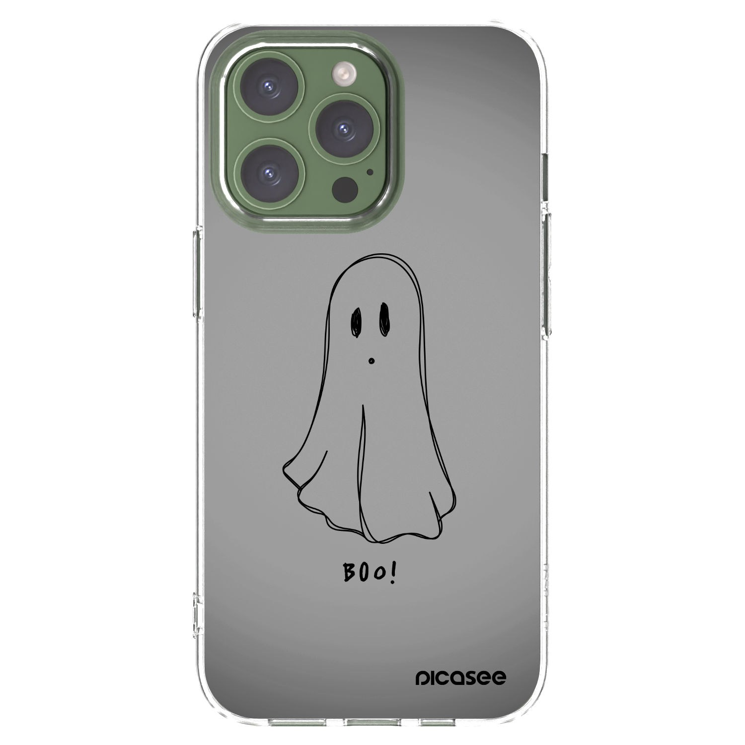 Picasee silikonska prozirna maskica za Apple iPhone 13 Pro - Ghost
